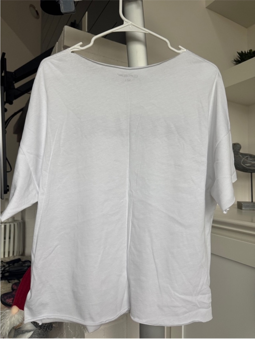 Women’s Metallica Cotton Boxy Top/Shirt/Blouse Sz M/L Boatneck - Picture 8 of 8